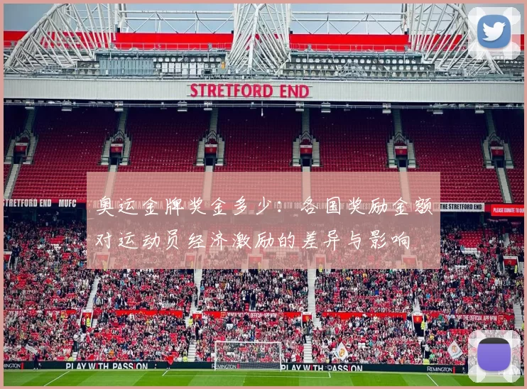 奥运金牌奖金多少：各国奖励金额对运动员经济激励的差异与影响