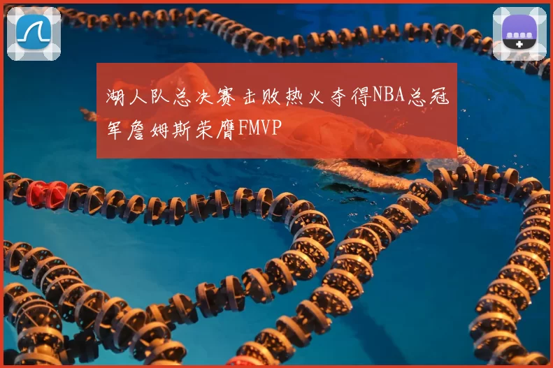 湖人队总决赛击败热火夺得NBA总冠军詹姆斯荣膺FMVP