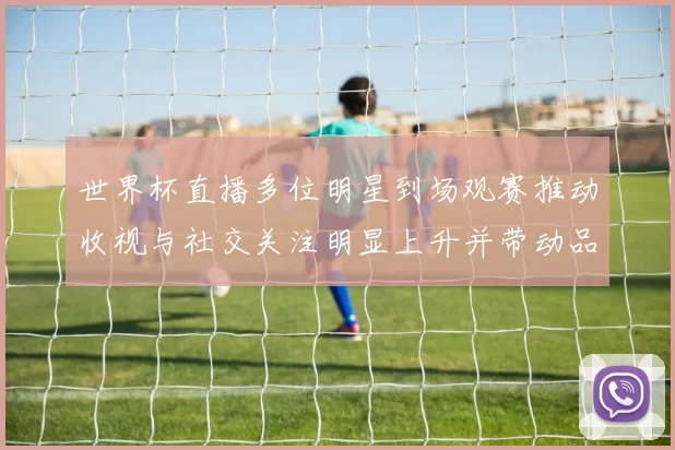 世界杯直播多位明星到场观赛推动收视与社交关注明显上升并带动品牌曝光